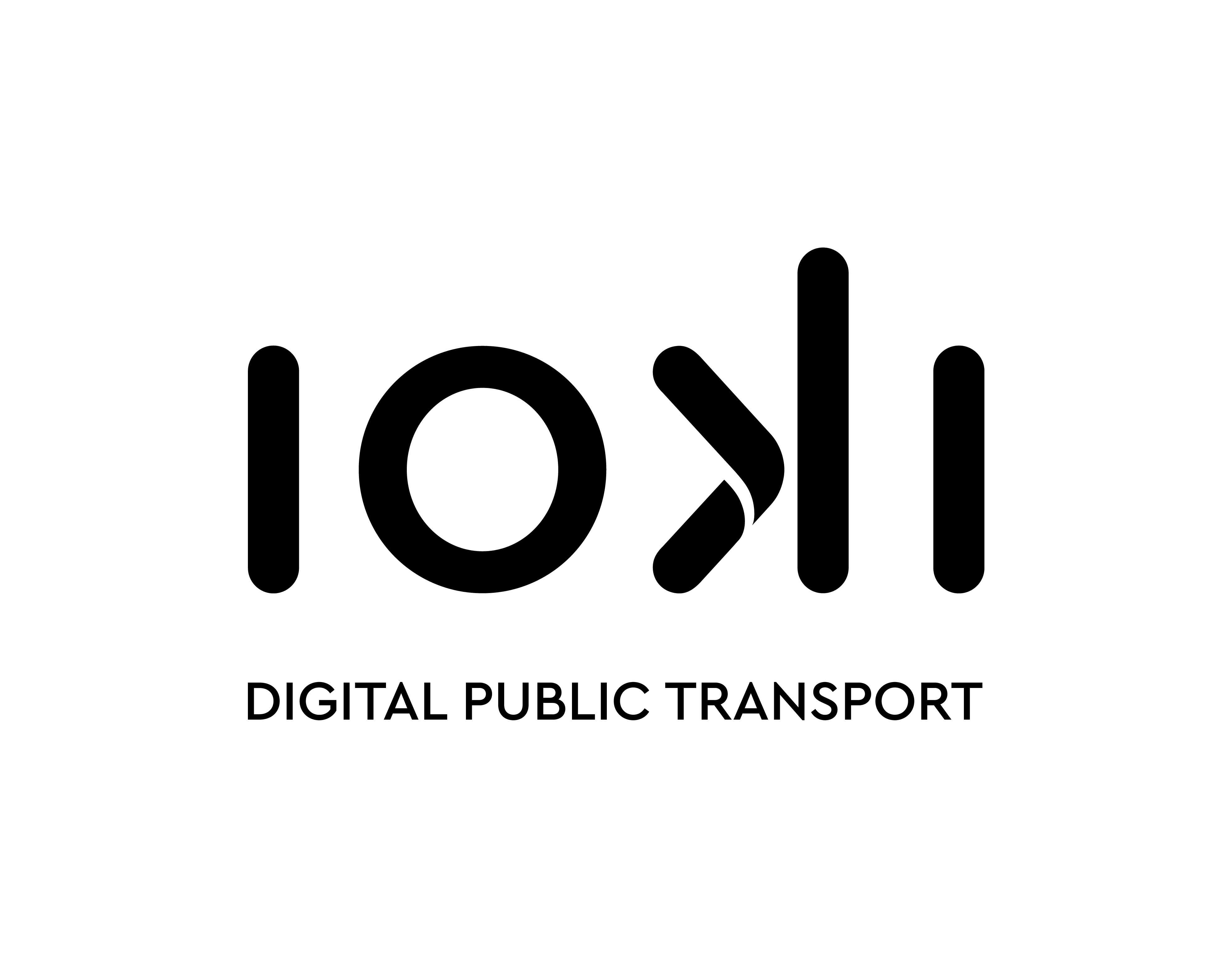 ioki logo claim black